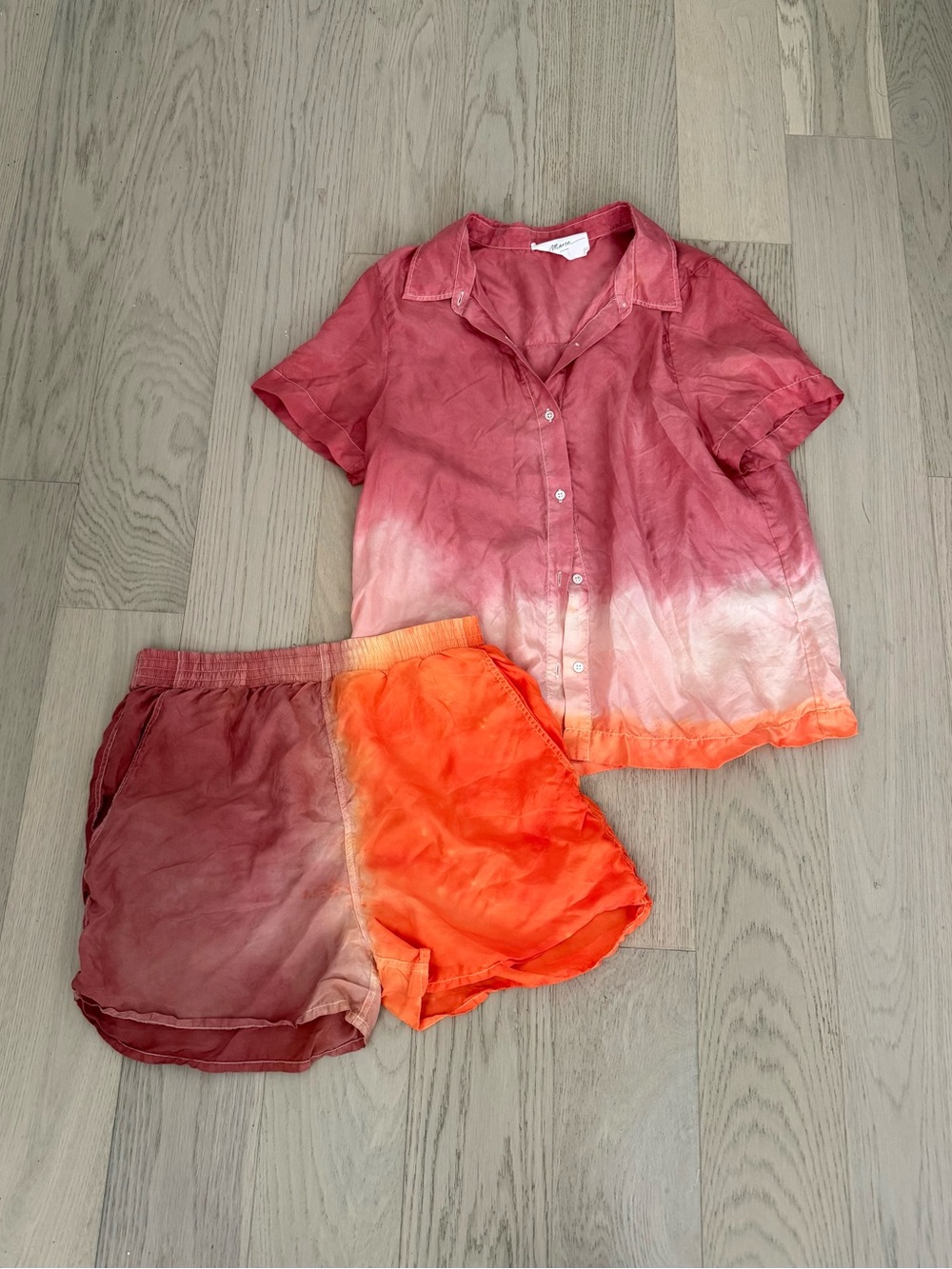 Marea Clothing 100% silk set